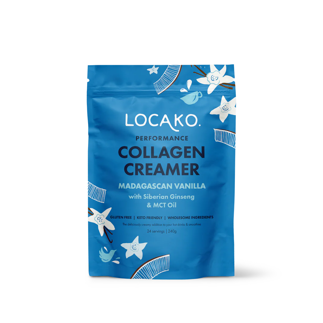 Locako Collagen Creamer - Performance - Madagascan Vanilla