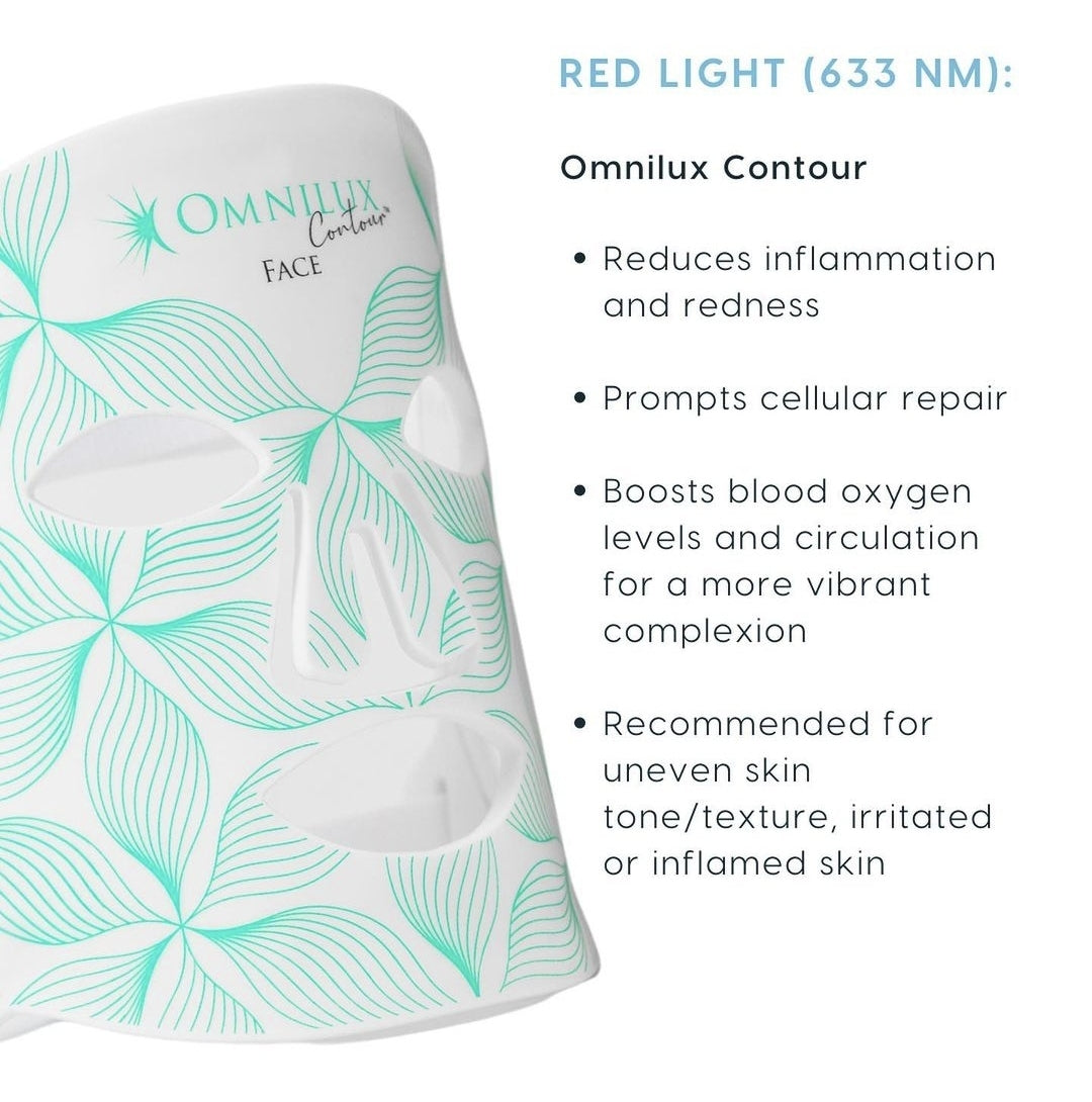 Omnilux Contour Face LED Home Treatment Mask