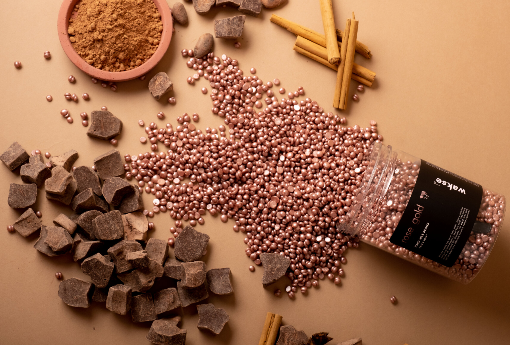 Wakse - Rose Gold Hard Wax Beans