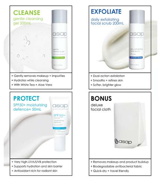 ASAP Skincare skin care ASAP Triple Treat Pack **Limited Edition**