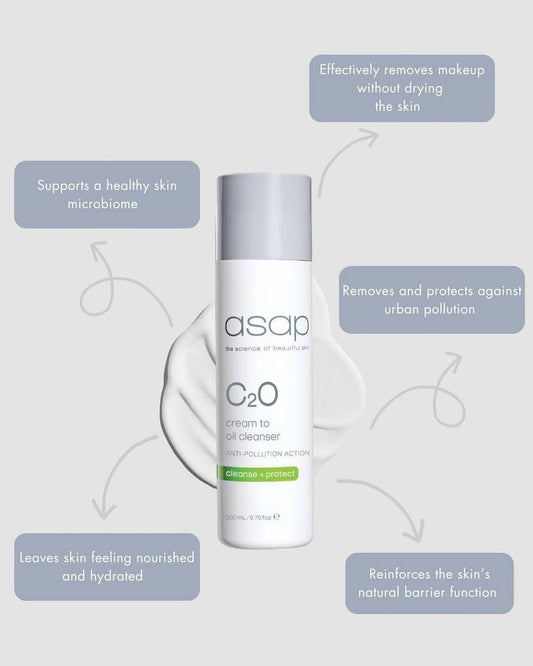 ASAP Skincare Skincare ASAP C20 Cream To Oil Cleanser