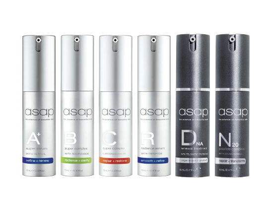 ASAP Skincare skincare ASAP Skincare Signature Serum Collection + FREE C20 Cleanser valued at $95