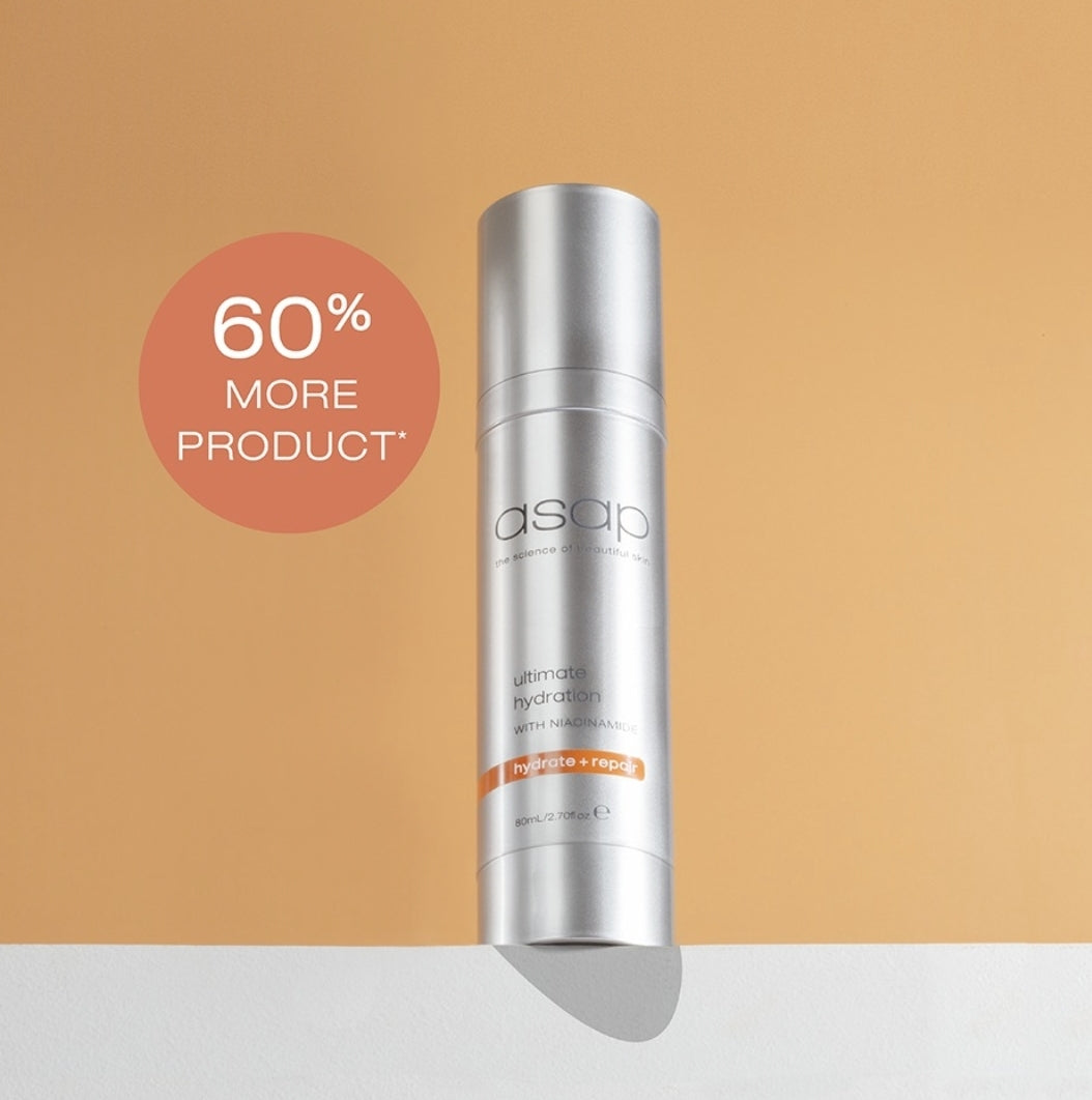 ASAP Skincare skincare 80ml (Super Sized Limited edition) ASAP Ultimate Hydration Moisturiser