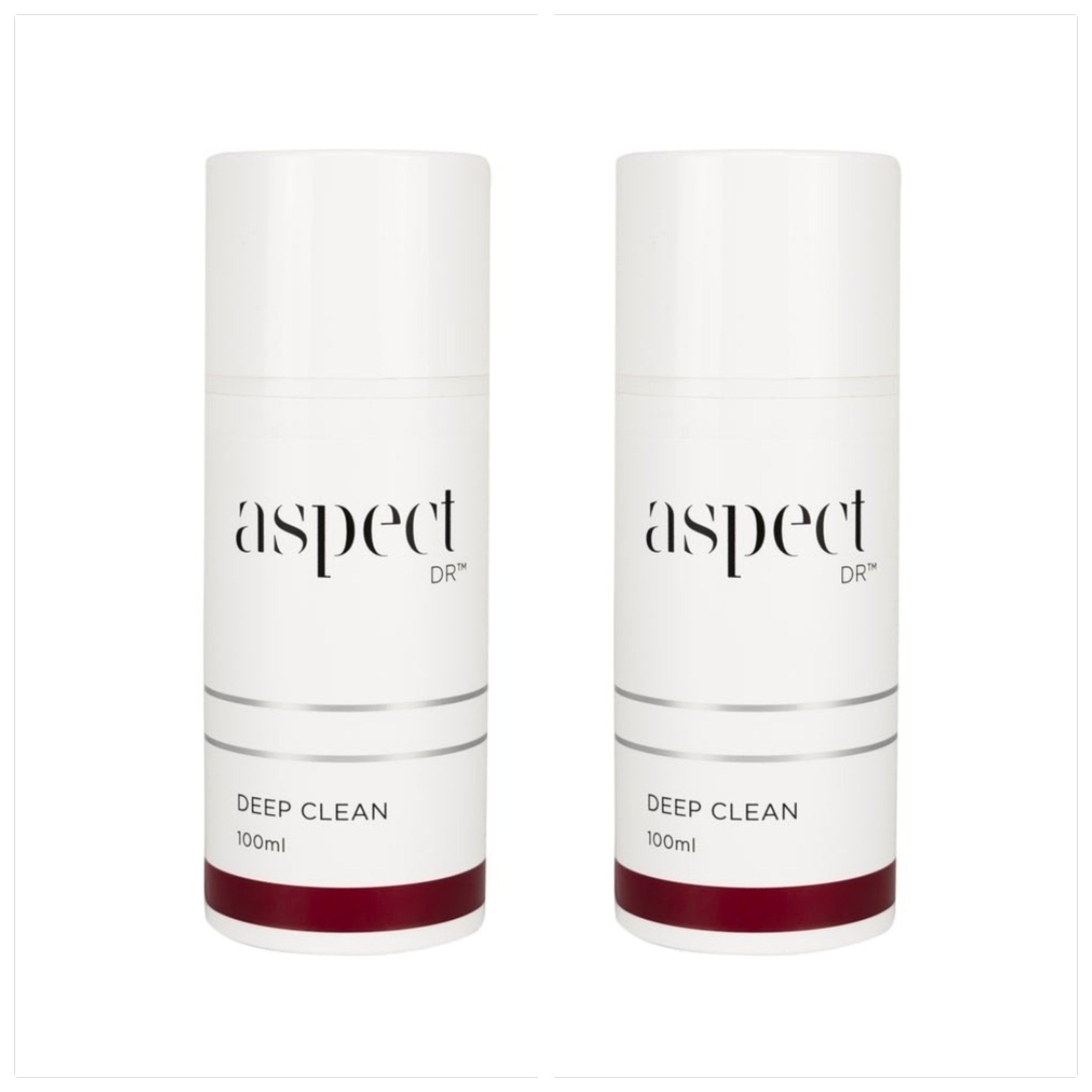 Aspect Dr skincare 100ml (Twin Pack) Aspect Dr Deep Clean