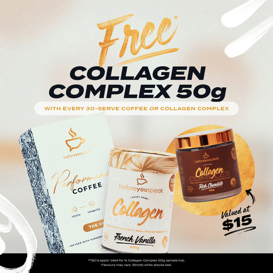 BEFORE YOU SPEAK Coffee BEFORE YOU SPEAK Collagen Coffee Unsweetened