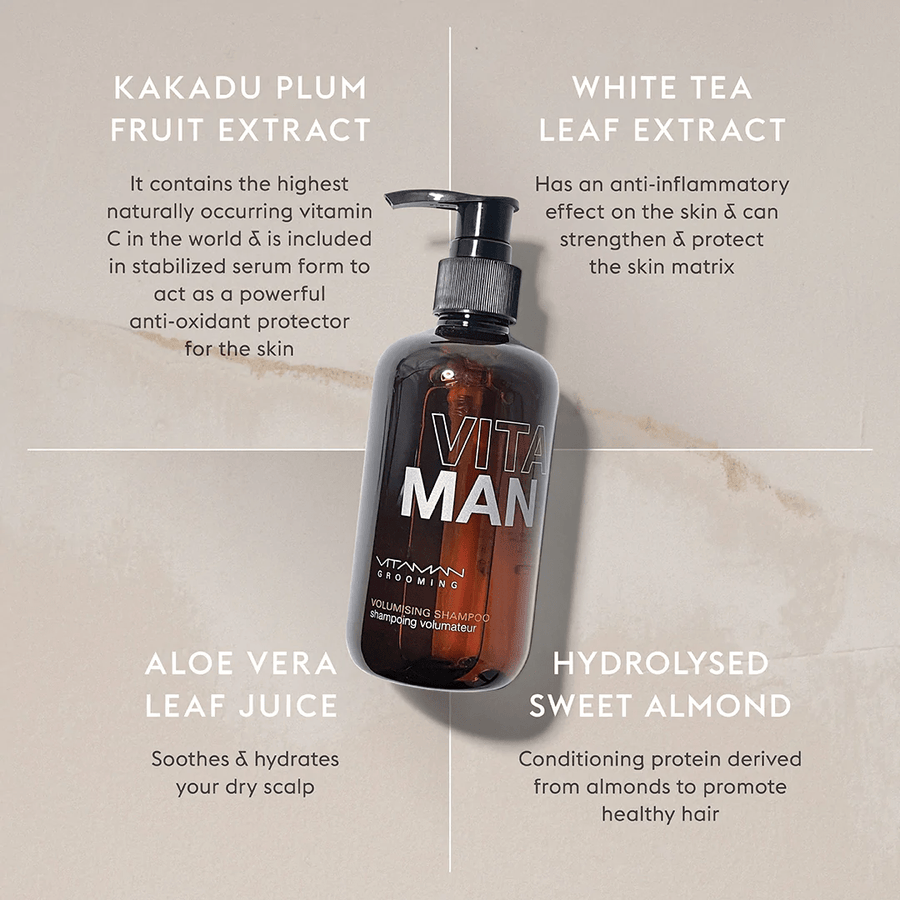 VITAMAN Volumising Shampoo 250ml - Exquisite Laser Clinic 