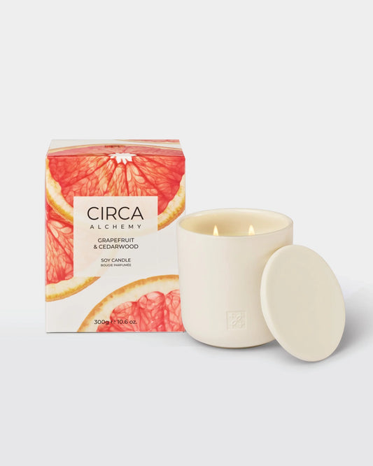 CIRCA candle Circa Alchemy Candle  Grapefruit and Cedarwood 300g
