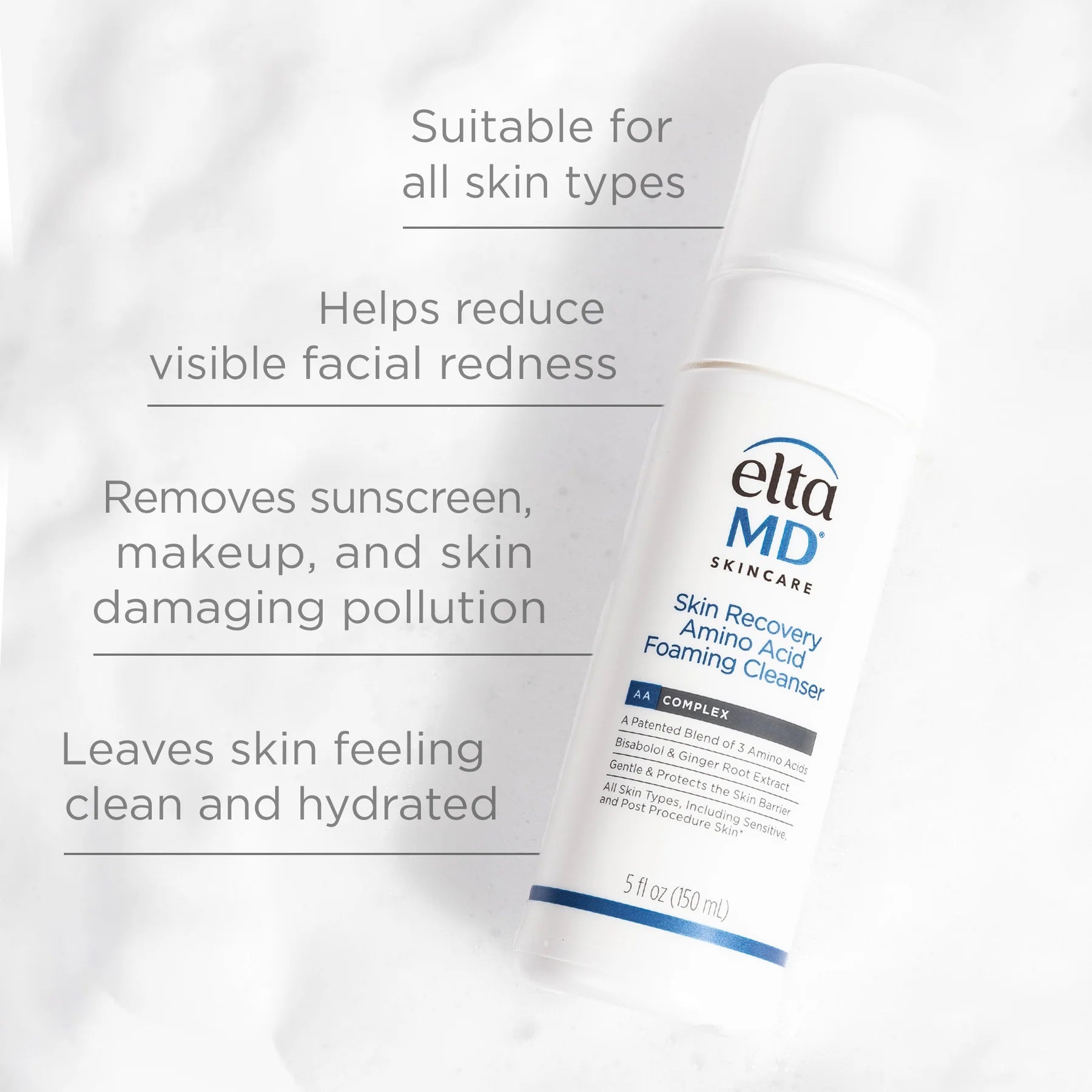 Elta MD cleanser EltaMD Skin Recovery Amino Acid Foaming Cleanser