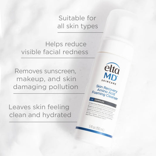 Elta MD cleanser EltaMD Skin Recovery Amino Acid Foaming Cleanser