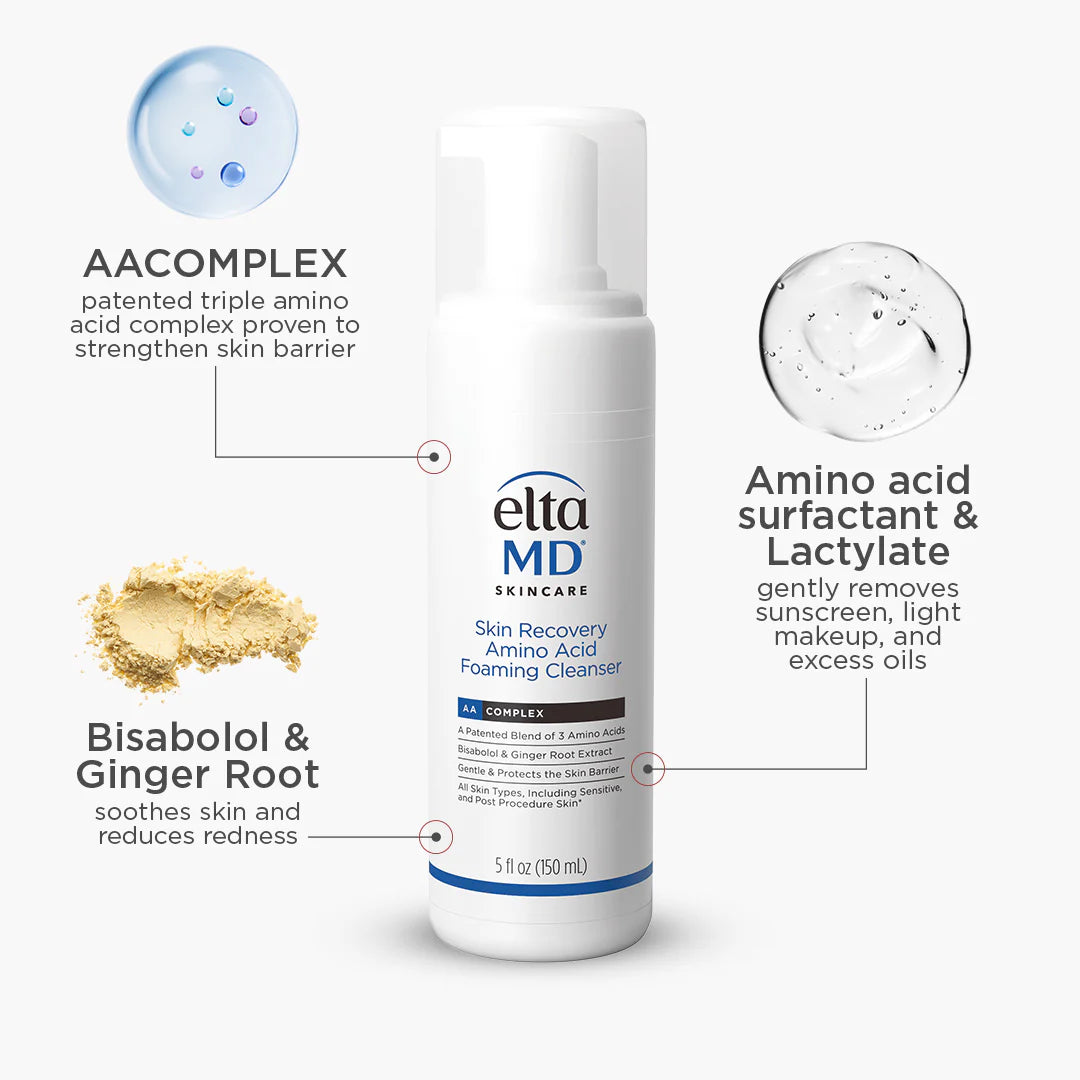 Elta MD cleanser EltaMD Skin Recovery Amino Acid Foaming Cleanser