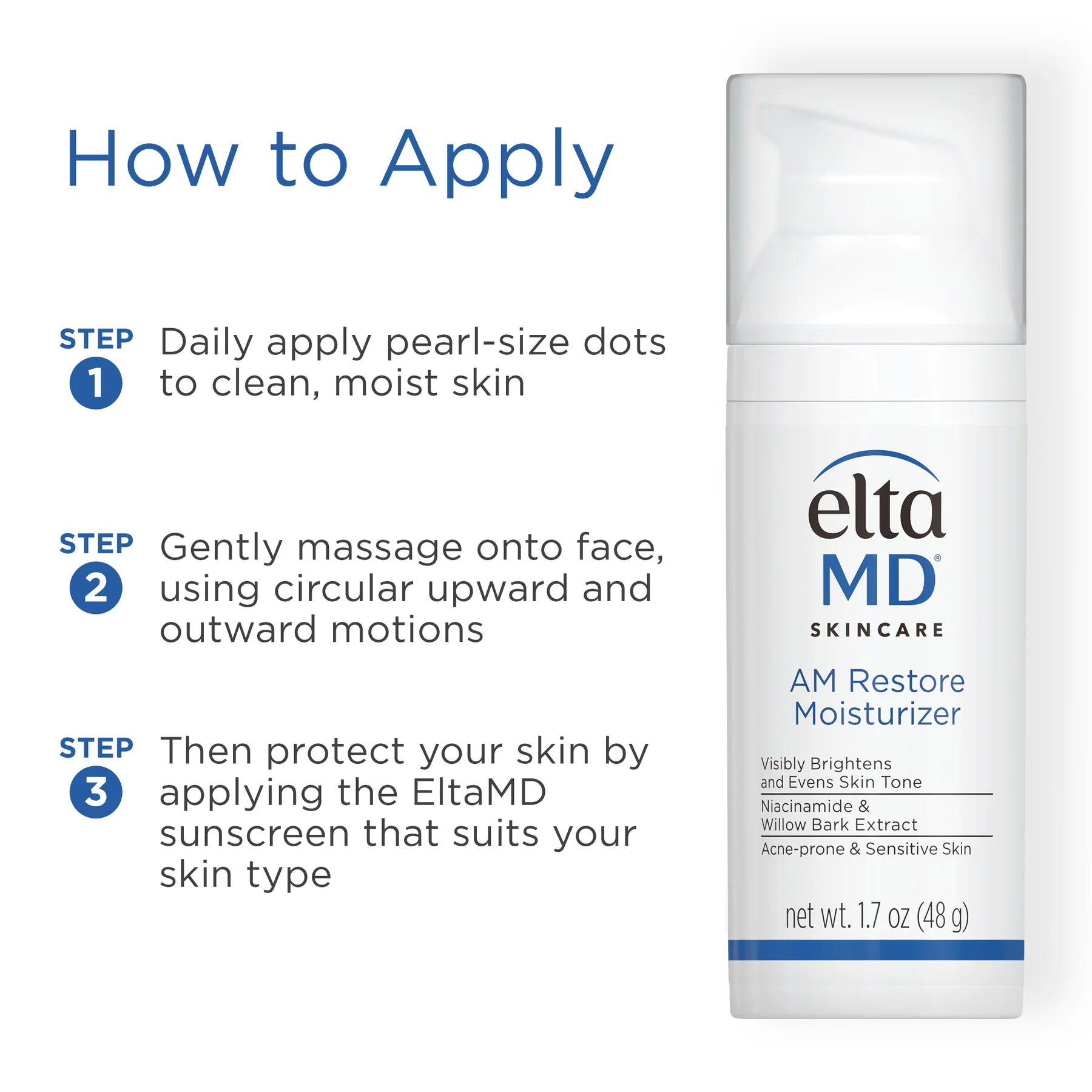 Elta MD moisturiser EltaMD AM Restore Moisturizer