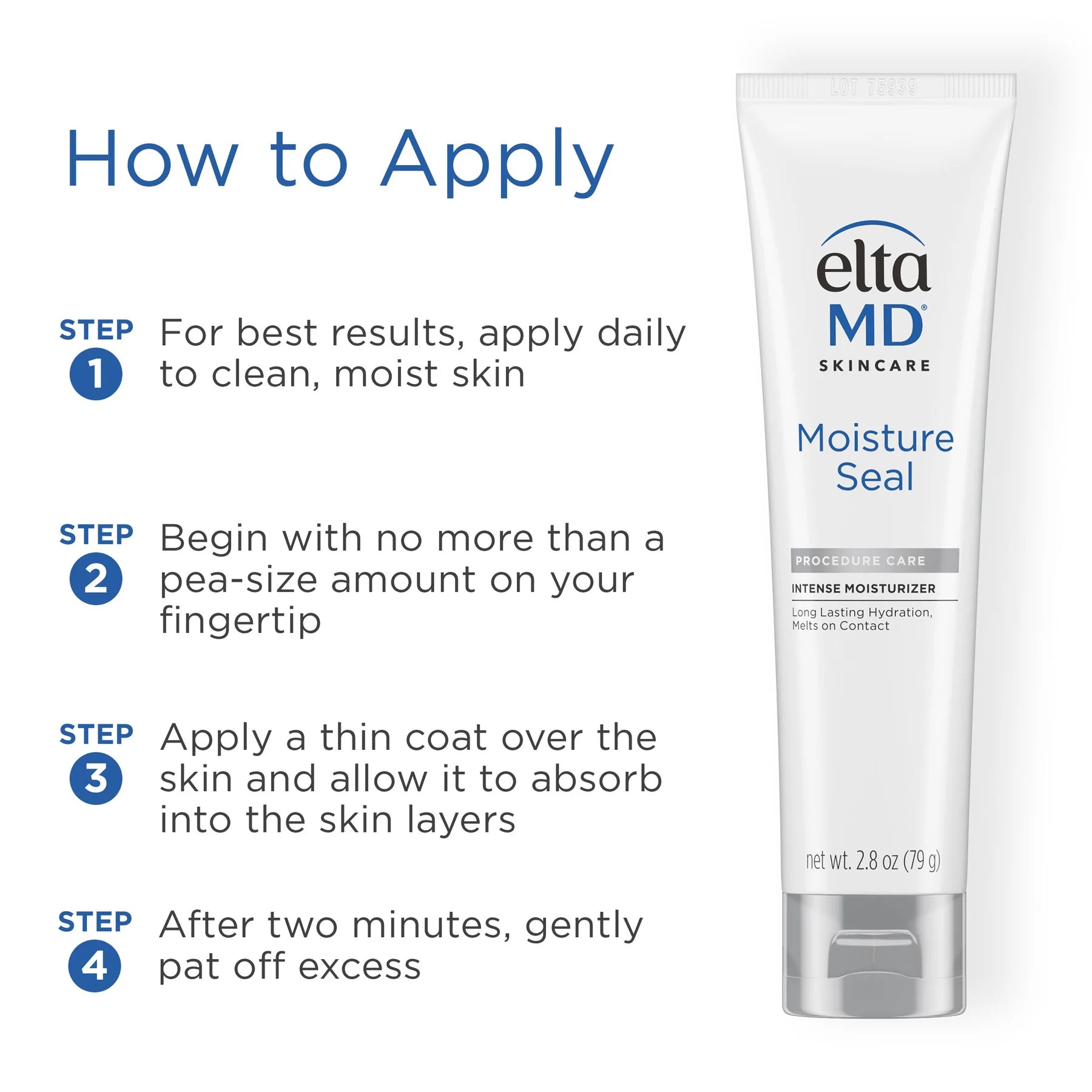 Elta MD moisturiser EltaMD Moisture Seal