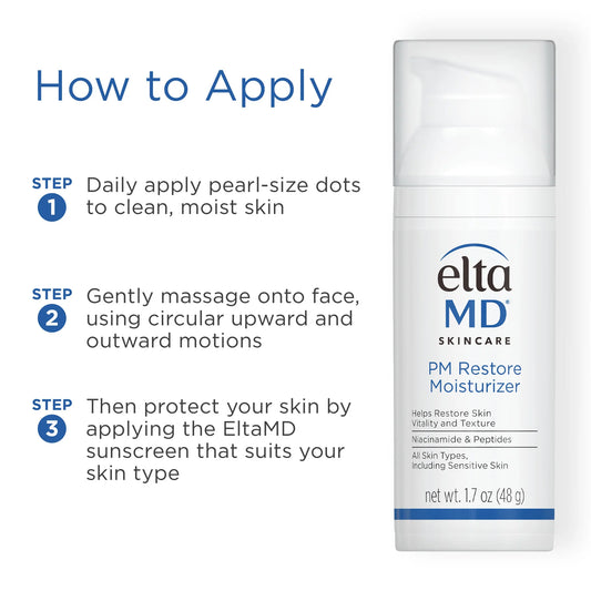 Elta MD moisturiser EltaMD PM Restore Moisturizer