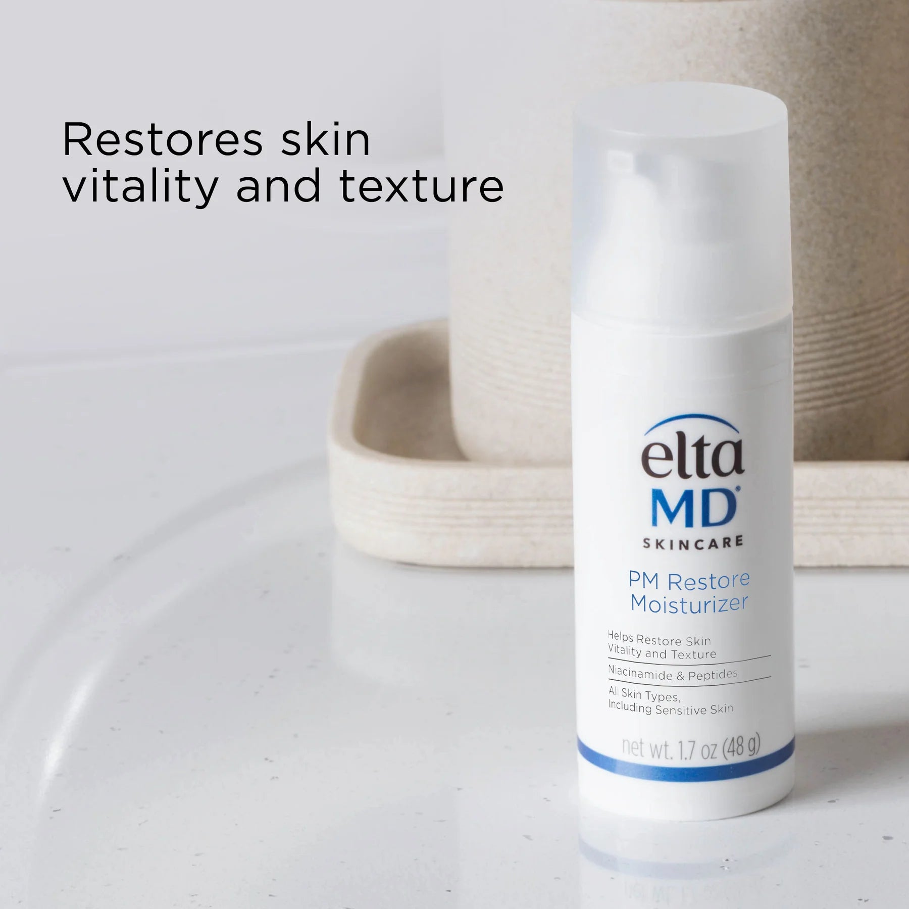 Elta MD moisturiser EltaMD PM Restore Moisturizer