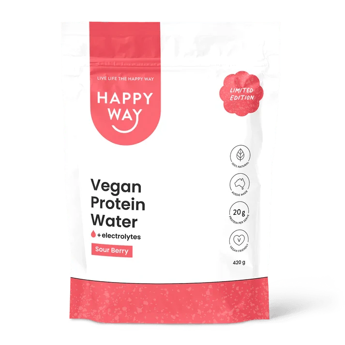 Exquisite Laser Clinic  Happy Whey - Sour Berry Vegan Protein Water 420g