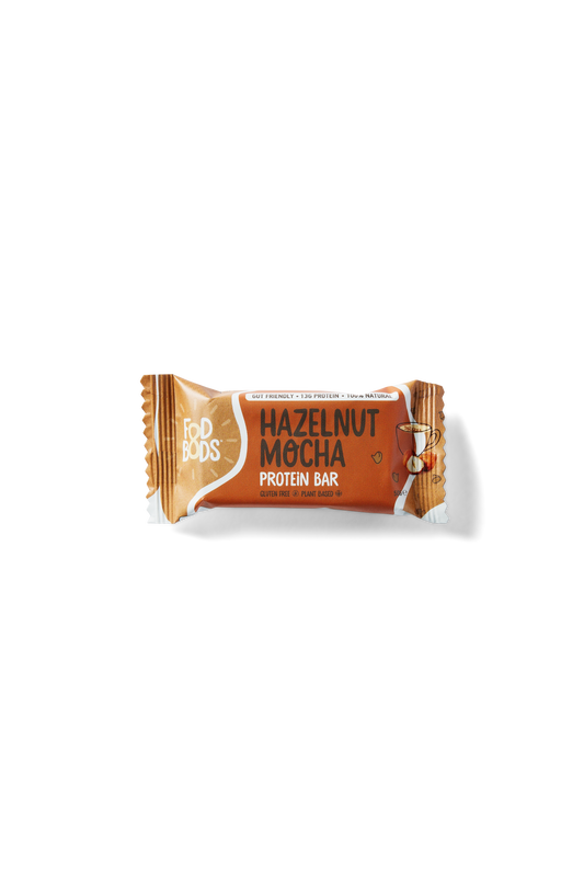 FOD BODS Bars FODBODS Low FODMAP HAZELNUT MOCHA 50g