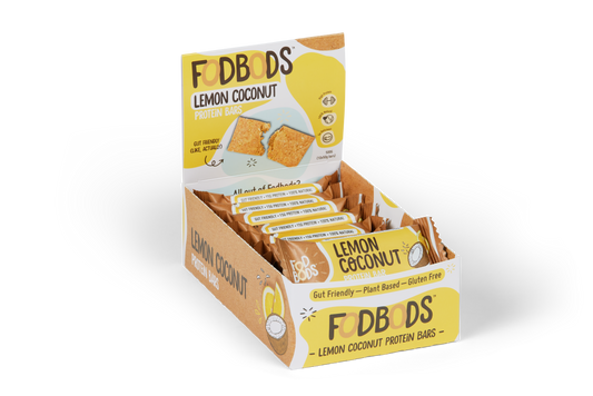 FOD BODS Bars 1 Bar FODBODS Low FODMAP Lemon Coconut  50g