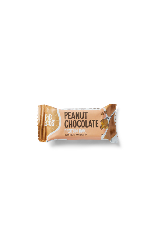 FOD BODS Bars FODBODS Low FODMAP Peanut Choc Chunk 50g