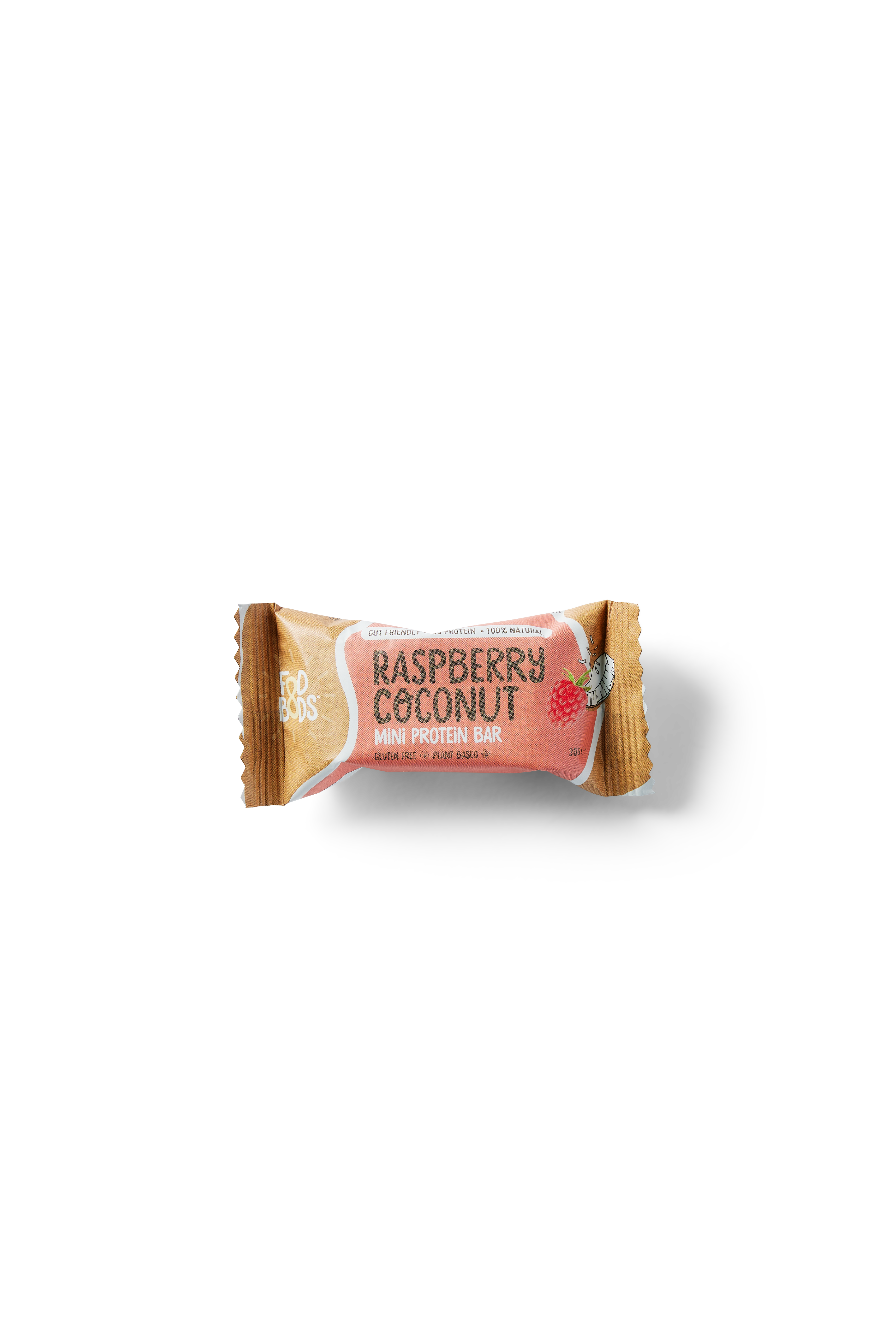 FOD BODS Bars FODBODS Low FODMAP Raspberry Coconut 30g