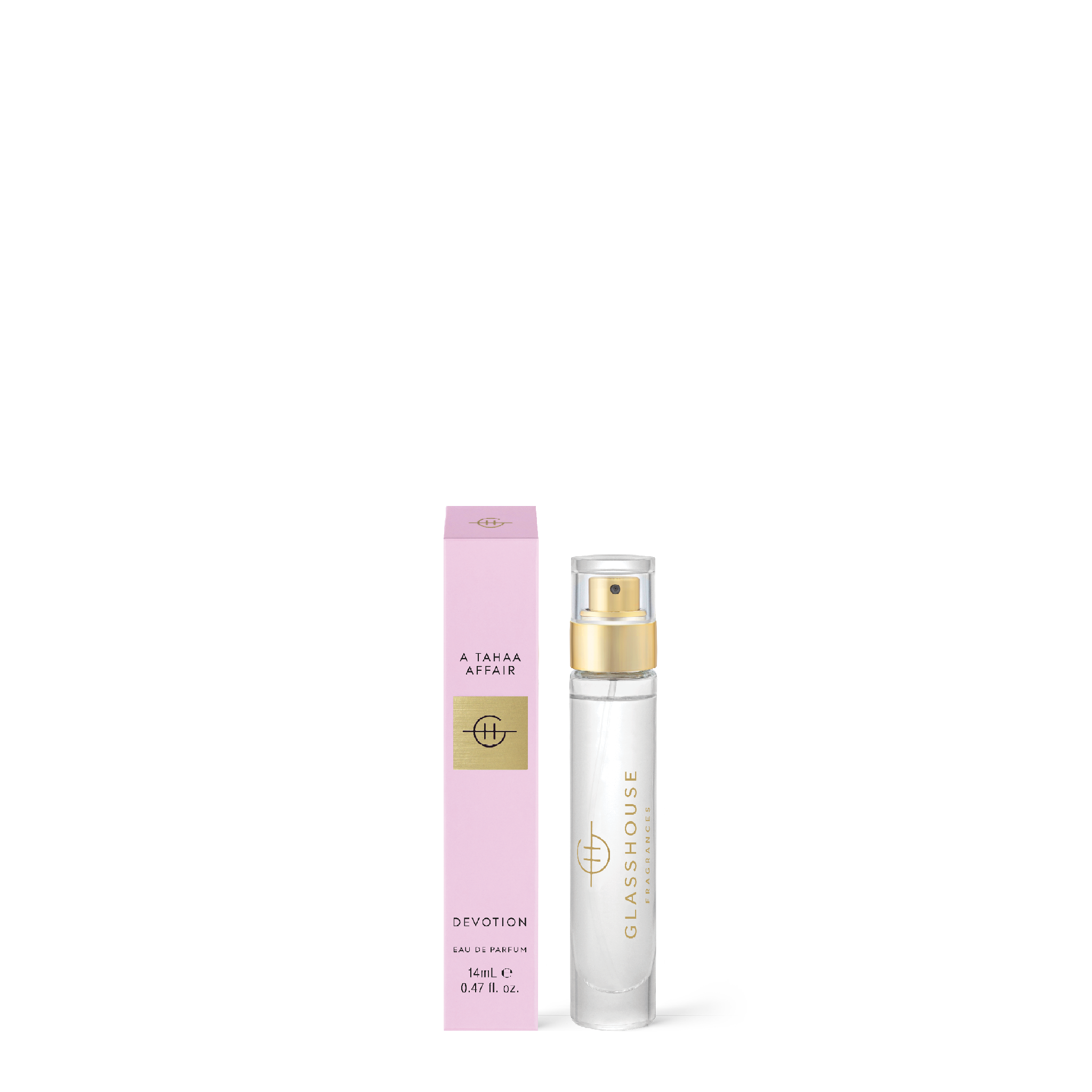 Glasshouse Fragrance candle EDP Travel Glasshouse A Tahaa Affair Range
