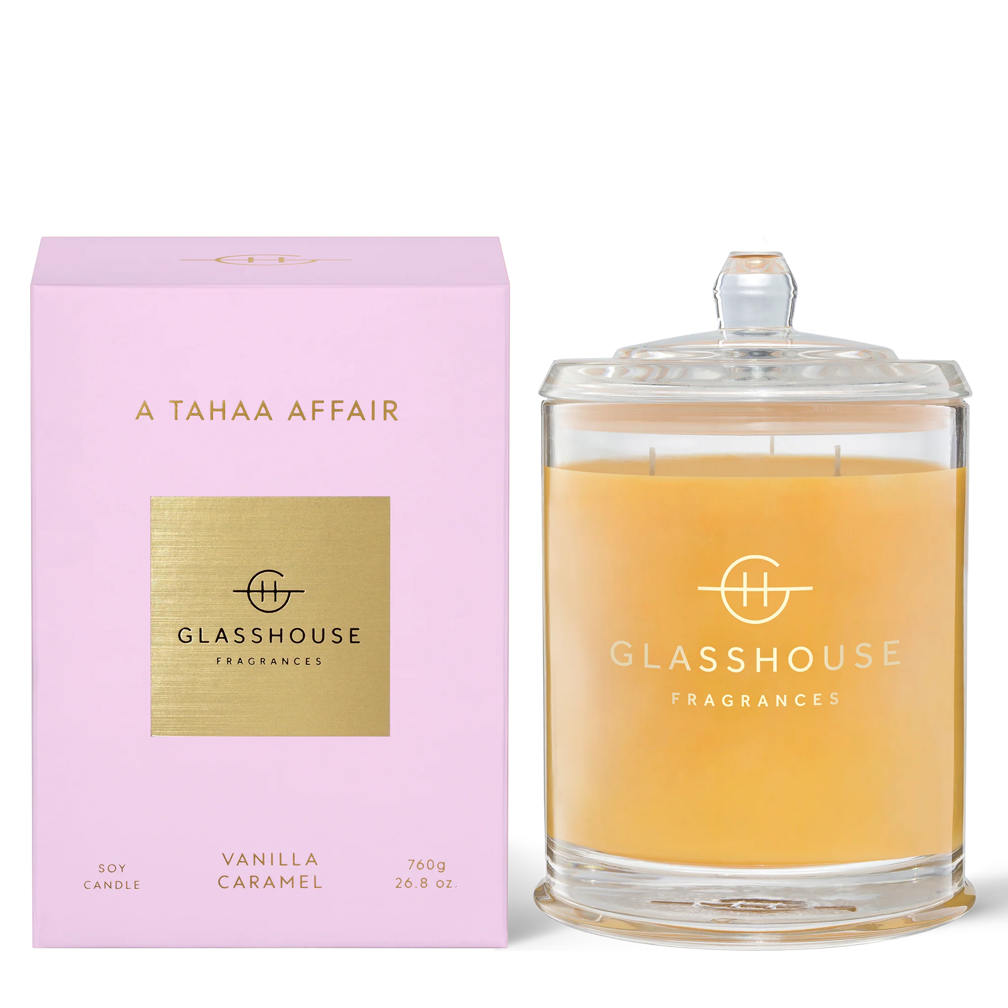 Glasshouse Fragrance candle 760g Candle **Pre Order** Glasshouse A Tahaa Affair Range