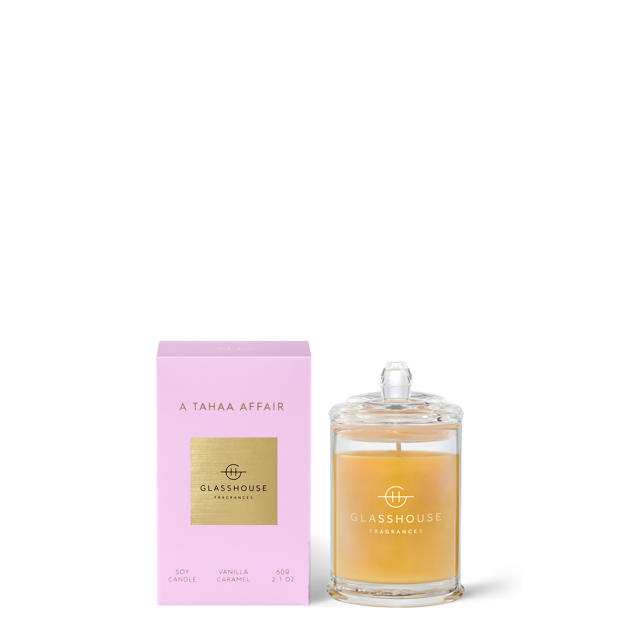 Glasshouse Fragrance candle 60g Candle Glasshouse A Tahaa Affair Range
