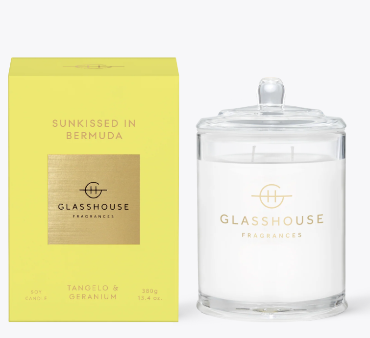 Glasshouse Fragrance candle Glasshouse Candle Sunkissed in Bermuda **Limited Edition**