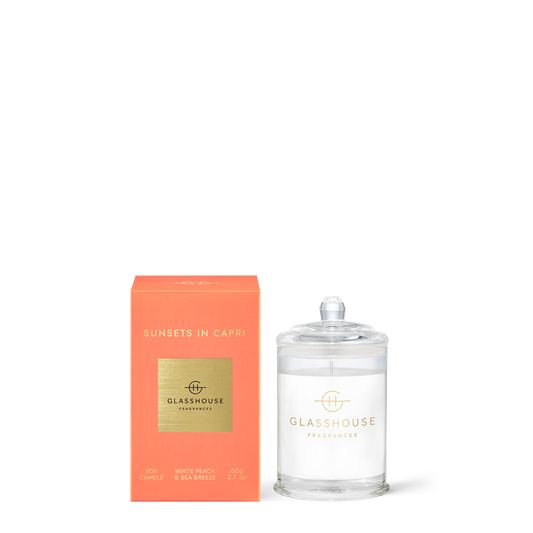 Glasshouse Fragrance candle 60g Glasshouse Candle Sunsets in Capri
