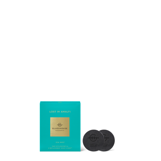 Glasshouse Fragrance Fragrance accessories Lost in Almafi (2 Disks Last Ones) Glasshouse Car Diffuser Replacement Scent Disks