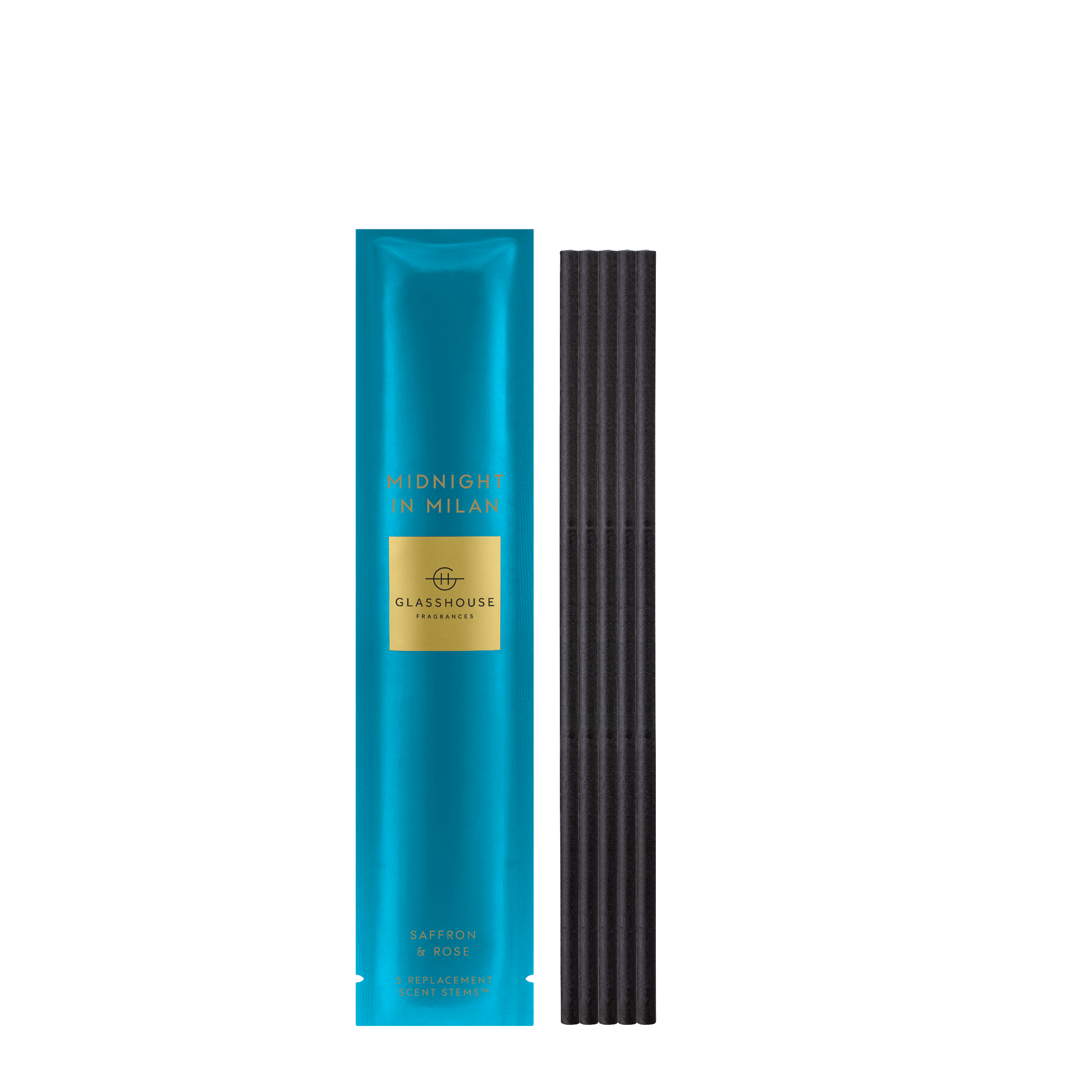 Glasshouse Fragrance fragrance Midnight in Milan Glasshouse 5 Replacement Scent Stems