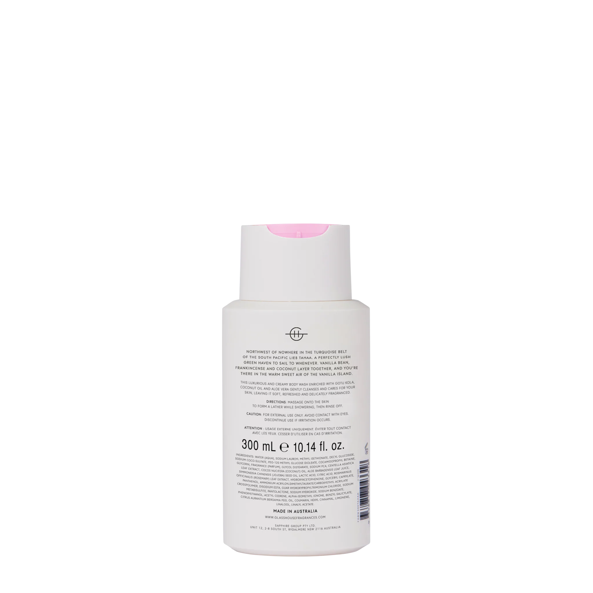 Glasshouse Fragrance glasshouse Glasshouse A Tahaa Affair Body Wash 300mL