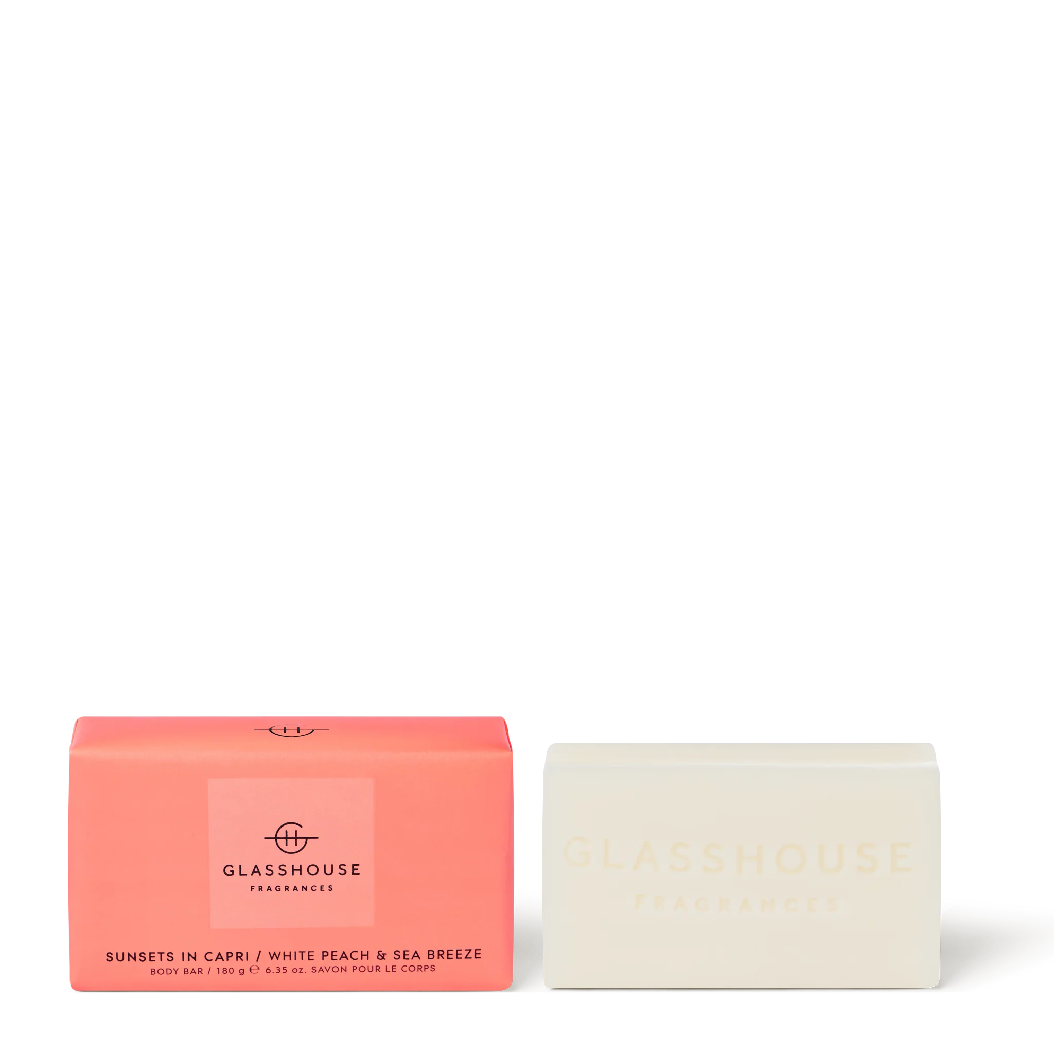 Glasshouse Fragrance glasshouse Glasshouse Sunsets In Capri Body Bar + FREE Body Bar Tray