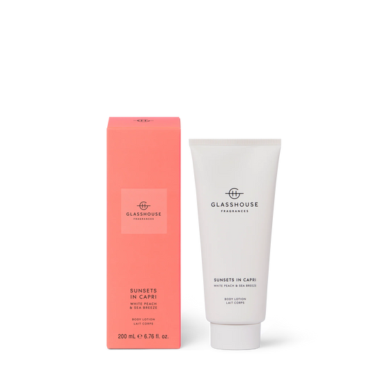 Glasshouse Fragrance glasshouse Glasshouse Sunsets In Capri Body Lotion 200mL