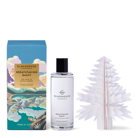 Glasshouse Fragrance home fragrance Glasshouse Interior Fragrance & Paper Diffuser - Breathtaking Banff **Last ones**
