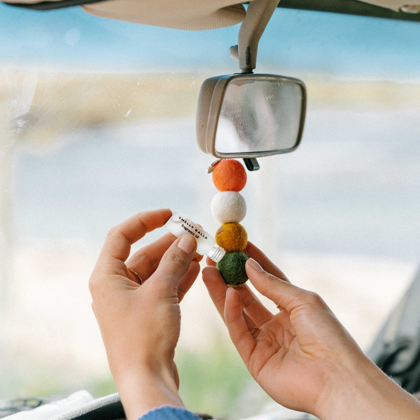 HA Naturally car diffuser Smelly Balls Car Air Freshener - Sunglo Set