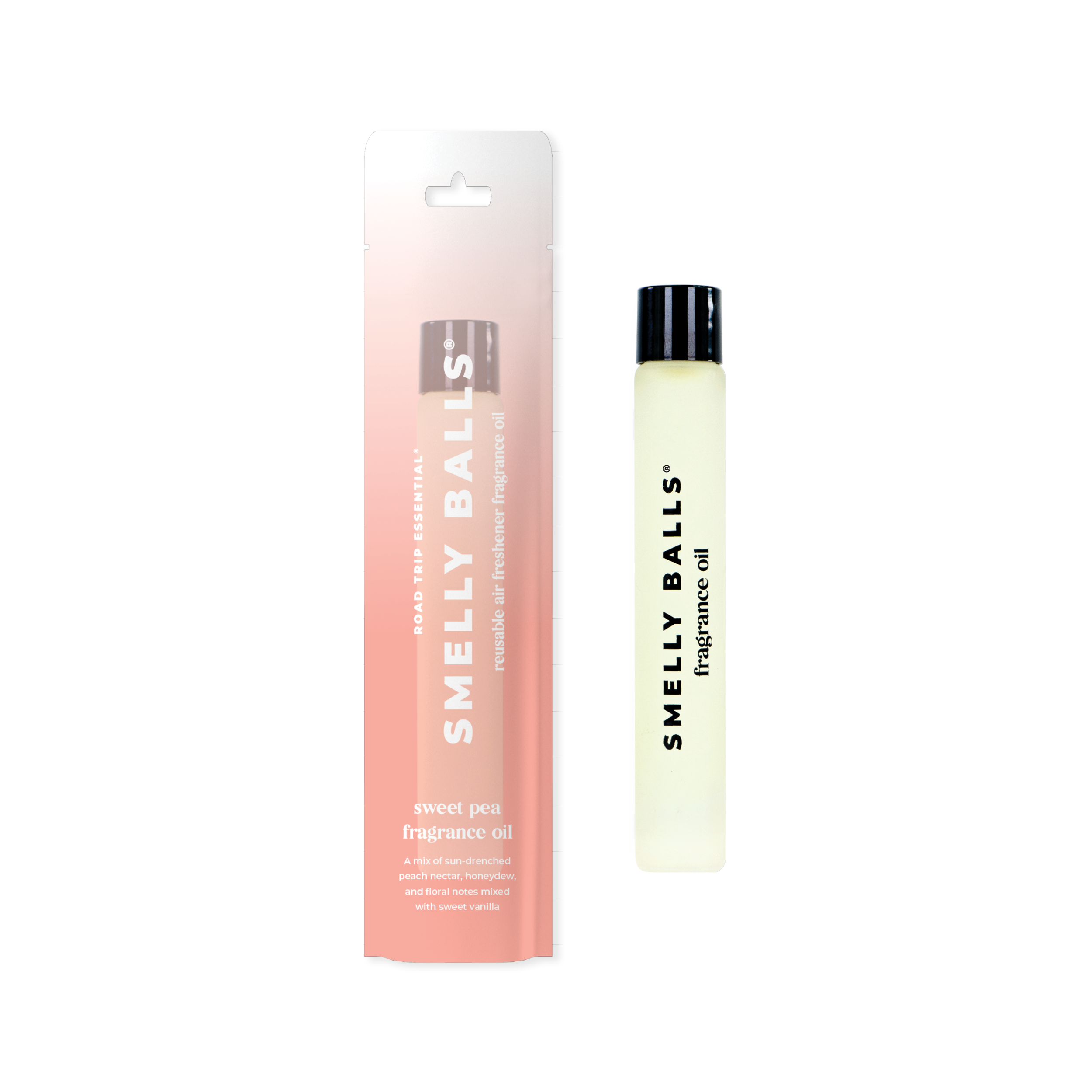 HA Naturally car diffuser Sweet Pea Smelly Balls Fragrance Oil Refill 15mL