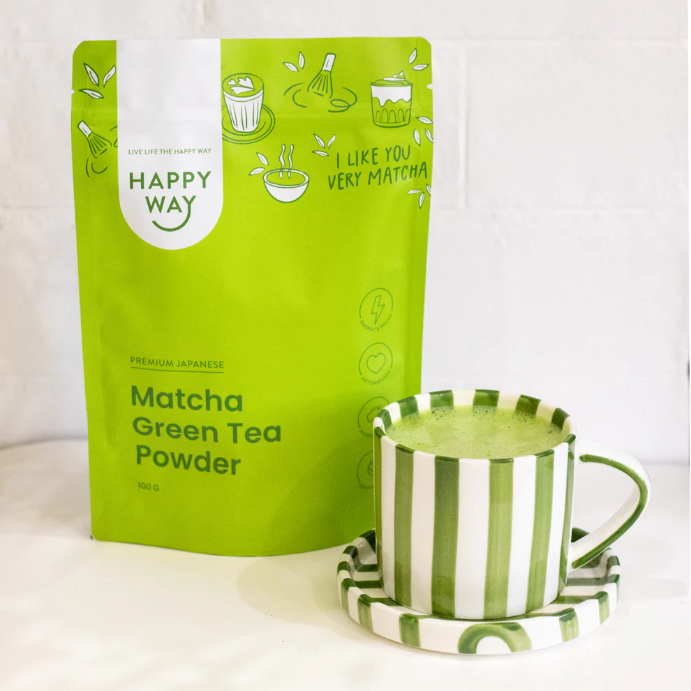 Happy Way Matcha Happy Way Matcha Green Tea Powder 100g