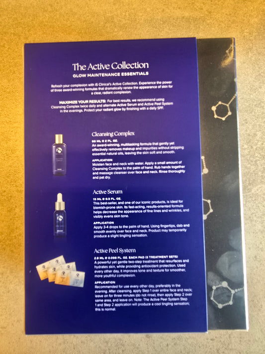 Is clinical Skincare IS Clinical Active Starter Pack **Limited Edition**