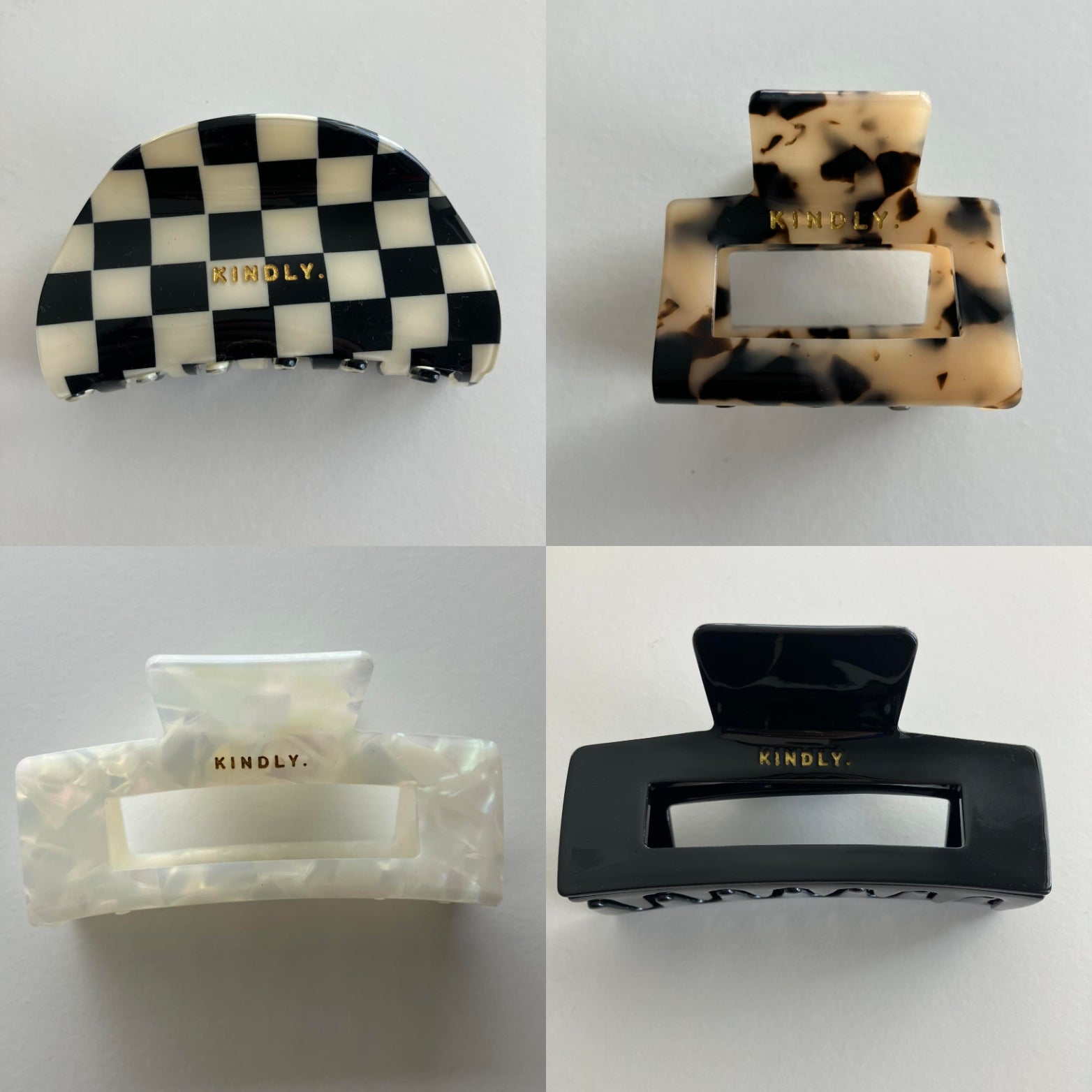 Kindly the Label hair Hair Claw Clips - By Kindly The Label NZ brand