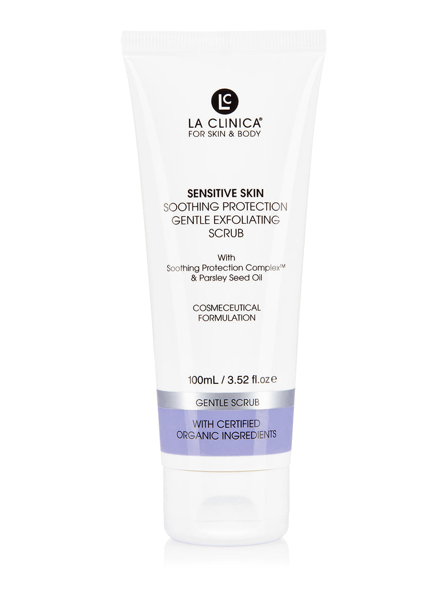 La Clinica Sensitive Skin Scrub LA CLINICA Sensitive Skin Soothing Protection Gentle Exfoliating Scrub 100ml