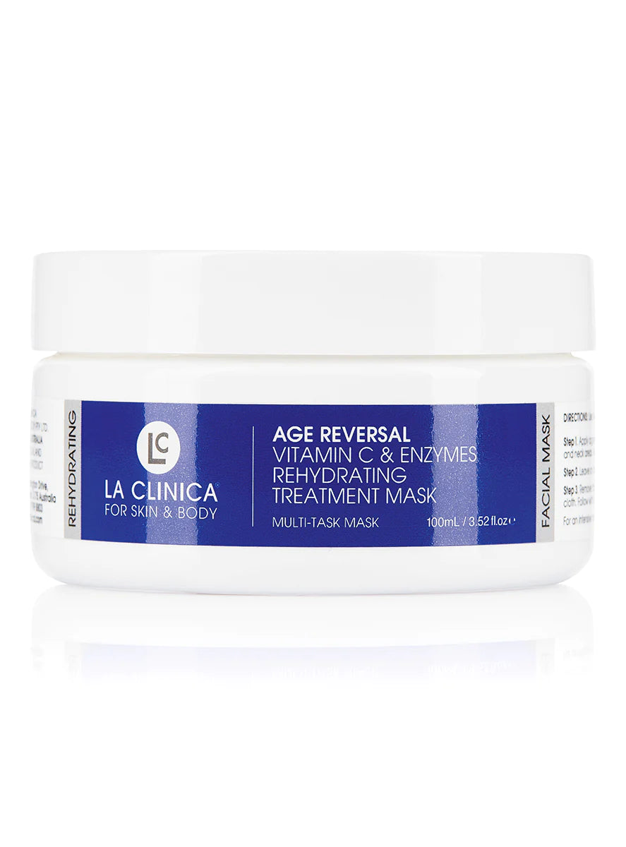 La Clinica Vitamin C Mask LA CLINICA Age Reversal Vitamin C & Enzymes Rehydrating Treatment Mask