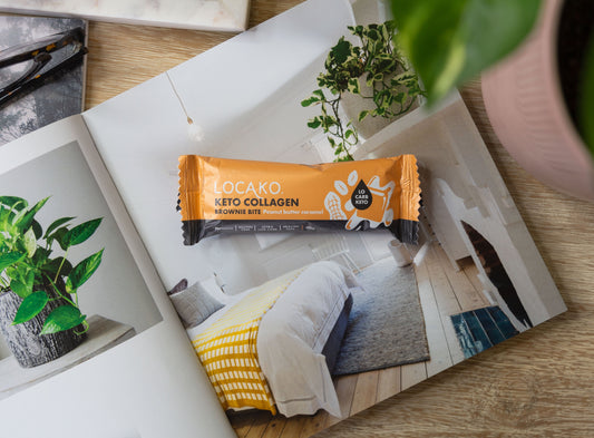 LOCAKO Bars Locako Keto Collagen Brownie Bite - Peanut Butter Caramel (x15)
