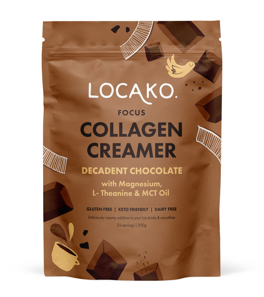 LOCAKO Coffee Creamer Locako Collagen Creamer - Focus - Decadent Chocolate
