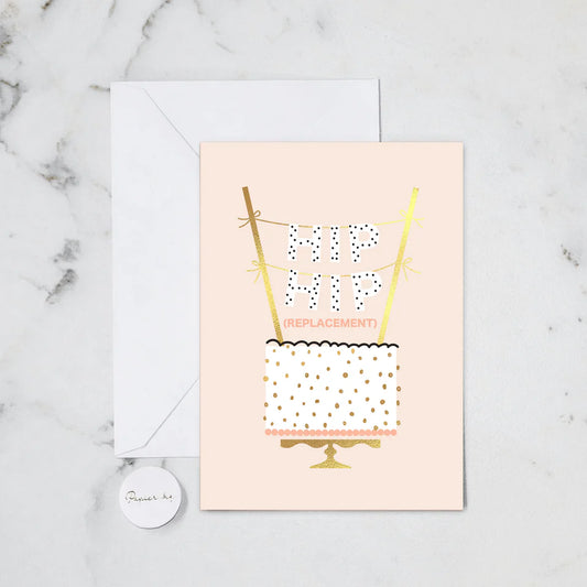 Papier HQ greeting card Greeting Card Hip Hip Hip (Replacement)