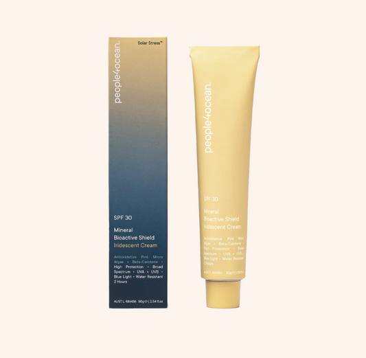 People For Ocean Sunscreen People for Ocean SPF 30 Mineral Bioactive Shield - Iridescent Cream 80g