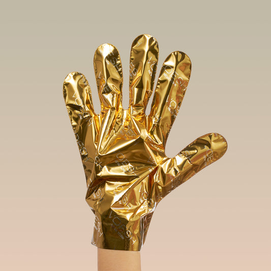 Probeauty Skincare Voesh Collagen Gloves Imperial Gold