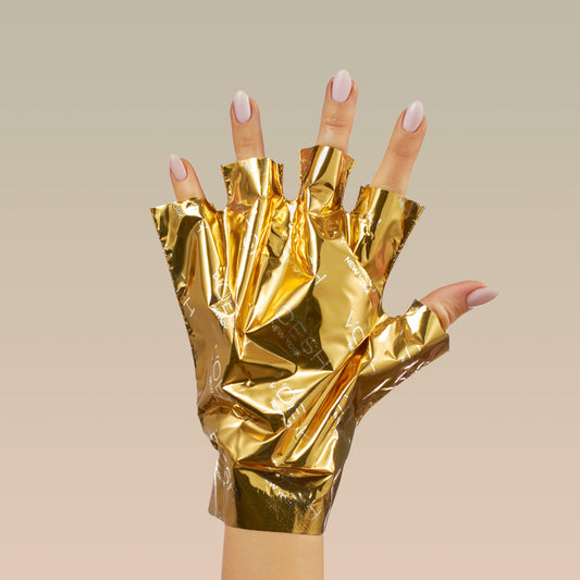 Probeauty Skincare Voesh Collagen Gloves Imperial Gold
