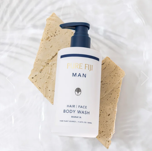 Pure Fiji body wash Pure Fiji MAN Hair, Face and Body Wash 280ml Mana'ia