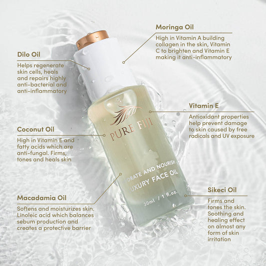 Pure Fiji skin care Pure Fiji Luxury Face Oil **Pre Order**