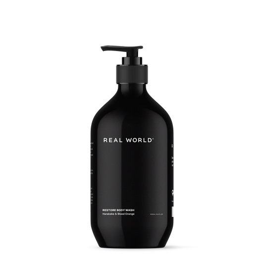 Real World body wash Real World Restore Body Wash - Harakeke & Blood Orange 500ml
